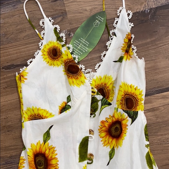 Farm Rio sunflower dress new with tags - Picture 2 of 3